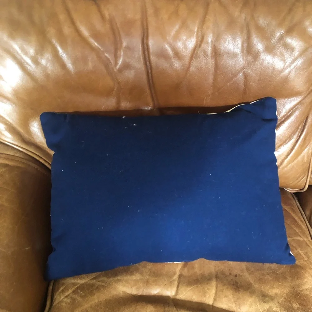 Celestial Sun and Moon Accent Pillow - White and Orange